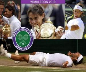 Puzzle 2010 Rafael Nadal Wimbledon Champion